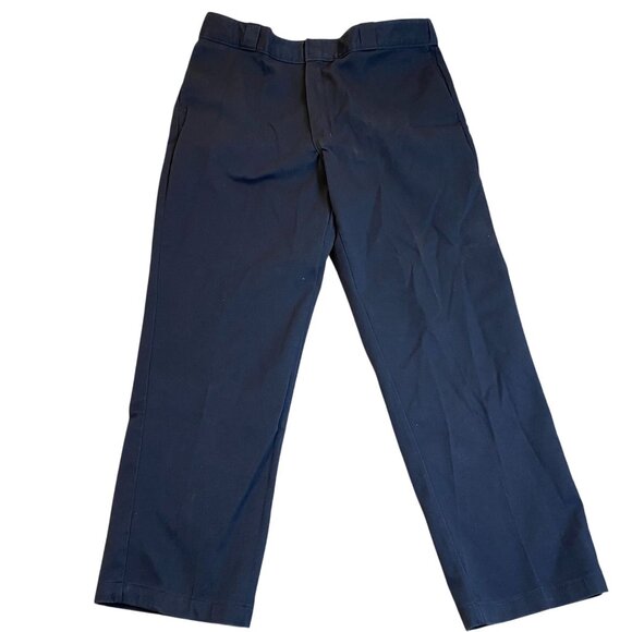 Dickies Mens Pants 40x32 874 Original Fit Mens Navy Work - Picture 1 of 9